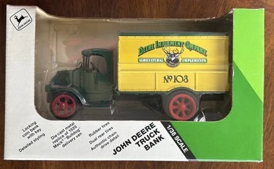 John Deere Truck Bank Diecast C120 ERTL SpecCast 1/64 1926 Mack #5564 1989 - Image 1 of 4