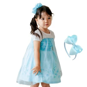 Vestido de princesa de una pieza MANAMANAMANA para niños manga corta vestido de una pieza 633 - Imagen 1 de 8