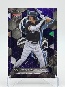 2023 Bowman's Best Top Prospects #TP-20 COLSON MONTGOMERY Purple Refractor /250 - Picture 1 of 2