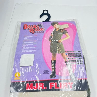 Rubie's Mjr. Flirt 4 Piece Halloween Costume Small 0-2 - Image 1 of 4