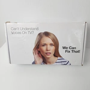 Zvox AV100 Mini TV AccuVoice Soundbar Speaker New Open Box - Picture 1 of 3