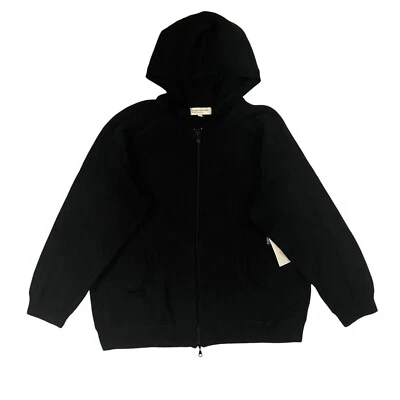 Nuevo con etiquetas Suéter Jones New York con Capucha para Mujer 3X Negro Tejido Cremallera Completa Gorpcore Grunge Foto 1 de 4
