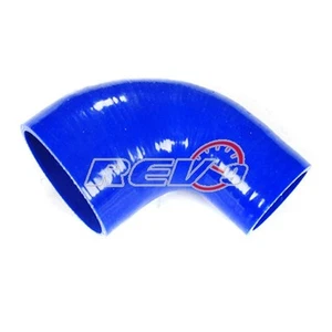BLUE 90 DEGREE REDUCER 4 LAYER SILICONE ADAPTER 2.25" TO 2.50" INNER DIAMETER - Bild 1 von 2