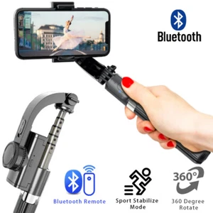 Gimbal x Tripod x Selfie Stick 360 Stabilizing SmartPhone Rig - Smart Calibrate - Picture 1 of 7