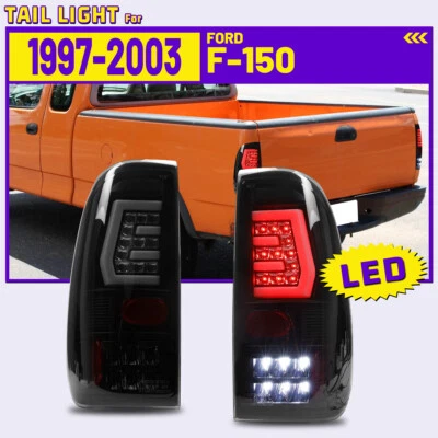 For 1997-2003 Ford F150/97-07 F250 F350 F450 Super Duty LED Tail Lights Assembly - Image 1 of 4