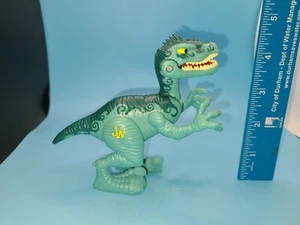 2014 Hasbro Playskool Heroes Jurassic World Velociraptor blue - Picture 1 of 2