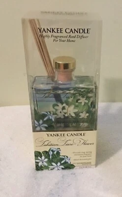 Yankee Candle Rare Tahitian Tiare Flower 3oz Reed Diffuser NEW 2009 Fragrance - Image 1 of 4
