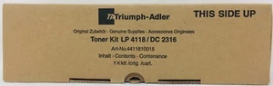 Triumph-Adler 4411810015 Toner Original LP 4118 / Dc 2316 Utax CD 1316 [A Boîte - Picture 1 of 2