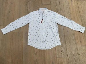 International Report Quality Classic 4 way stretch mens button down Palm shirt L - Picture 1 of 12