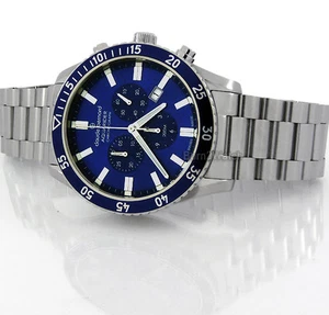 CLAUDE BERNARD by EDOX 102233MBUBUIN AQUARIDER SWISS CHRONOGRAPH - Picture 1 of 4