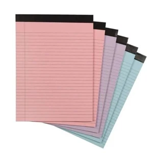 50 Pages Writing Sheet Paper Ink-proof Lined Paper Legal Pad School Supplies - Picture 1 of 17