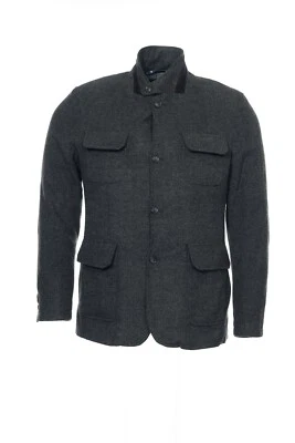 NWT Perry Ellis Gray Heather Blazer XL $225 — 第 1/4 张图片