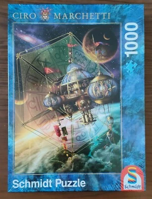 Puzzle 1000 pz astronave ciro marchetti schmidt nuovo, mai aperto,  693 x 493 mm - Immagine 1 di 3