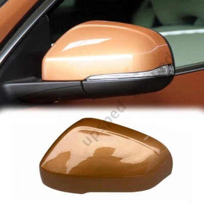 Cubierta de tapa de espejo retrovisor de coche lado conductor izquierdo cobre para Volvo S60 S80 2012-19 Foto 1 de 4