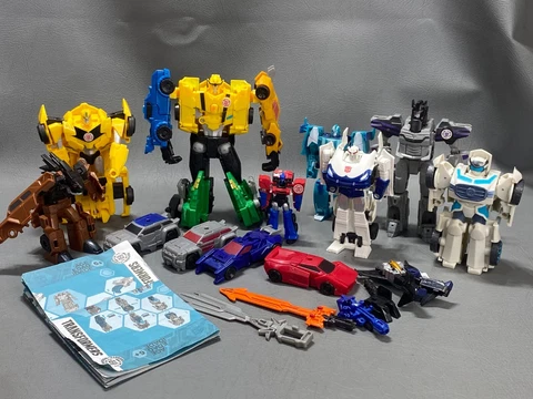 Bulk lot TRANSFORMERS - RID Robots in Disguise (2015) Combiner Bumblebee Menasor Cover