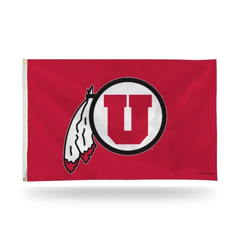 Utah Utes 3X5 Indoor Outdoor Banner Flag with grommets for hanging Cover