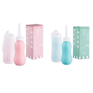 Handheld Bidet Butt Shower Private Part Flushing Device Manual Press Flushs