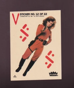 V Fleer - 1984 Sticker Card 12 Jane Badler as Diana - Picture 1 of 2