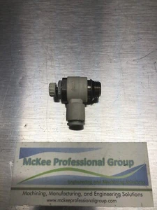 SMC AS2201F Air Speed Control Valve - 1/4" Thread End - 6mm push-to-connect - Picture 1 of 5