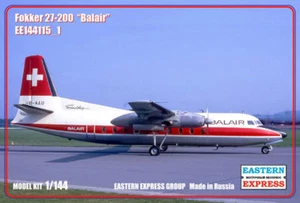 1/144 Eastern Express 144115_1 Fokker F27-200 BALAIR - Picture 1 of 3