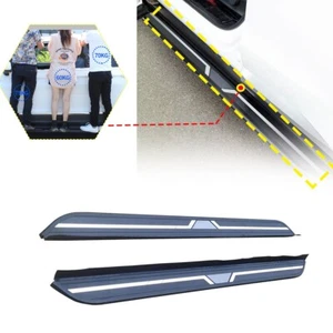 2PCS Running Board fits for SsangYong Musso 2019-2024 Side Step Nerf Bars Pedal - Picture 1 of 5