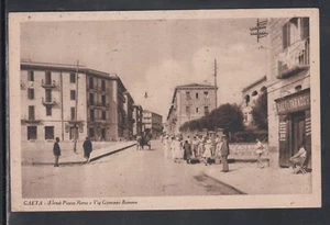 Cartolina Gaeta Piazza Roma e Via Giuseppe Bonomo Sali Tabacchi ANIMATA NC199 - Picture 1 of 1