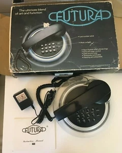 Vintage Used Futura Model T398S European Designed Neon Telephone *WORKS BUT...* - Picture 1 of 10