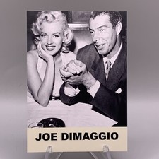 Joe DiMaggio & Marilyn Monroe - Baseball Card Kingdom #49 - Promo Card - *RARE*