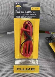 Original Fluke TL75 Hard Point Test Lead Set Meter Probes - Picture 1 of 2