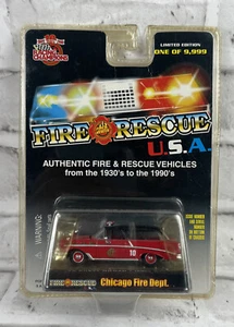 Racing Champions - Chicago Fire Dept. 1956 Chevy Nomad Chiefs Car - Picture 1 of 2