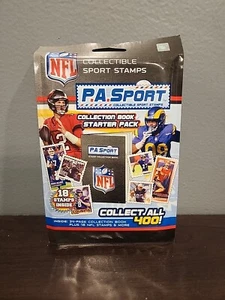 P.A. Sport Collectible Sports Stamps NFL Series 1 Starter Pack New - Picture 1 of 2