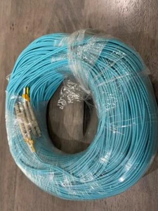 OM3 TB II -SX + Fiber Optic Patch Cable Multimode Duplex Aqua 50/125 10GB-Ethern - Afbeelding 1 van 3