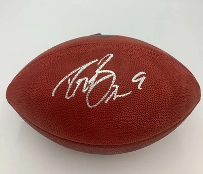 DRAW BREES с автографом NEW ORLEANS SAINTS Metallic Duke футбол - BAS - Изображение 1 из 4