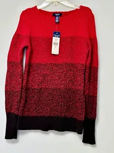 CHAMP Red/Black Jumper with Long Sleeves Size Medium Cotton-80% - Picture 1 of 6