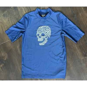 Cherokee Boys Rash Guard Swim Shirt Size XL 16 Scull EUC - Picture 1 of 4