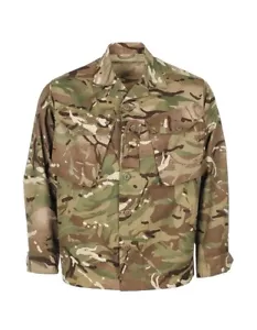 200/104cm LARGE POCKETS XL Tall NEW BRITISH ARMY MTP CAMOUFLAGE BARRACK SHIRT - Picture 1 of 2