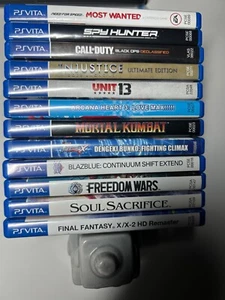 You Choose ANY 4 PlayStation PS Vita Games Lot Out of 12 Please READ - Picture 1 of 1