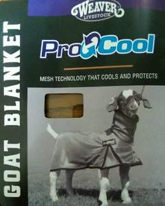 Weaver Livestock ProCool Mesh Goat Blanket XSmall Hurricane Blue - Picture 1 of 4