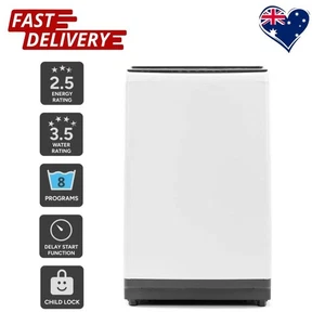 Kogan White 9kg Top Load Washing Machine Laundry Birthday Gift - Picture 1 of 9