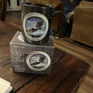 Mann Gottes Keramiktasse 12 Unzen Jesaja 40:31 - Bild 1 von 7