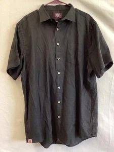 UNTUCKit Shirt Mens XL Tall Linen Cameron WR Wrinkle Resistant Short Sleeve - Picture 1 of 14