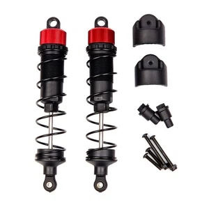 TEAM CORALLY Syncro 2 4 2pcs REAR Shocks Shock Absorbers Fitting Hardware Guards - Picture 1 of 4