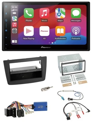Pioneer DAB USB Lenkrad Bluetooth 2DIN Autoradio für Alfa Romeo Mito ISO 955 13- - Bild 1 von 4