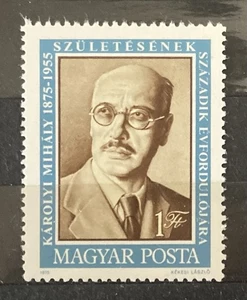 Hungary 1975. 100th Anniversary of Birth of Mihaly Karolyi. MNH. Mi.3023 - Picture 1 of 2