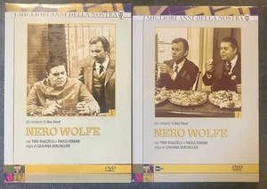 NERO WOLFE - Serie completa (Rai Trade) - 10 DVD - 2 cofanetti NUOVI (sigillati) - Foto 1 di 2