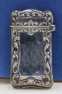 WHITING STERLINGSILBER - ANTIKER STREICHHOLZSAFE - Bild 1 von 1