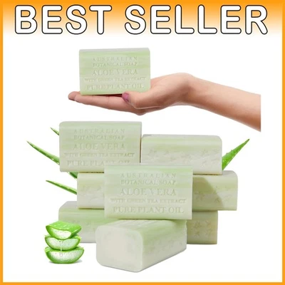 Moisturizing Shea Butter Aloe Vera Soap Bars, 8 Pack - Image 1 of 4