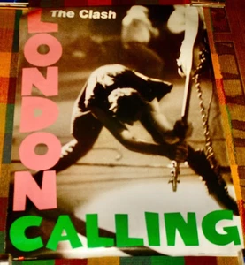 THE CLASH LONDON CALLING POSTER OFFICIAL AUTHENTIC LICENSED GB UK BRAVADO 2004 - Picture 1 of 3