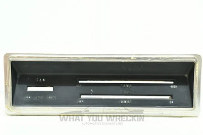 GENUINE CHRYSLER VALIANT VE VF VG DASH HEATER SWITCH FASCIA / BEZEL / PANEL - Image 1 of 4