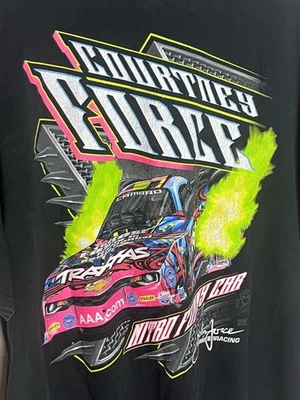 Dos camisetas NASCAR Racing Courtney Force talla XXL Foto 1 de 4